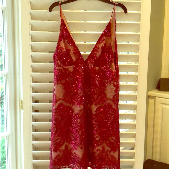 night shimmers mini dress size 0